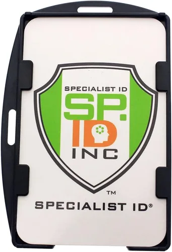 Vista 6 de Soporte para 2 ID con cara abierta de Specialist ID, negro (Black 1 Pack)