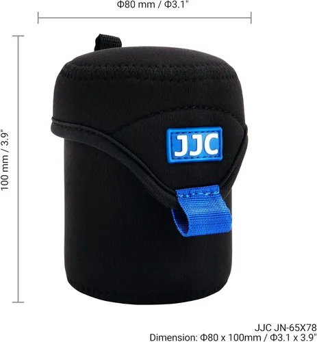 Vista 8 de JJC Funda pequeña para lente de cámara para lentes de hasta 3.1x3.1