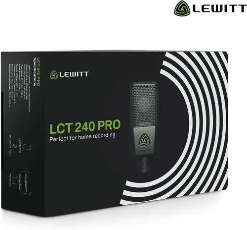 Vista 10 de LEWITT LCT 240 Pro - Micrófono de condensador de diafragma grande Negro
