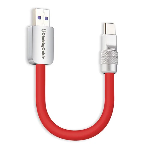 Vista 28 de chubbycable Cable corto USB C a C de 240 W, color naranja, 20 pulgadas Para iPhone 18/17/16/15 Series, MacBook Pro/Air, Galaxy S26/S25/S24, cable