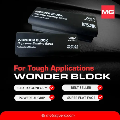 Vista 3 de Motor Guard SB-1 suave bloque flexible bloque de lija.