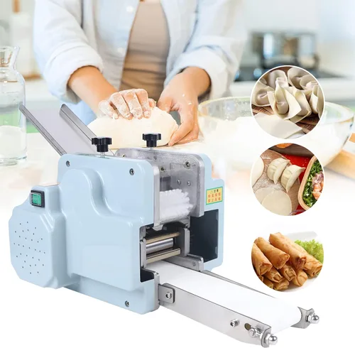 Vista 10 de Fabricante eléctrico de la envoltura de la albóndiga, máquina comercial de la piel de la bola de masa hervida 140W máquina de proceso de la masa