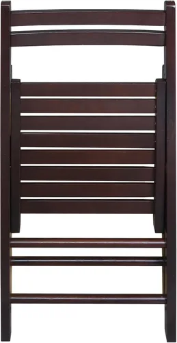 Vista 5 de Casual Home Juego de 2 sillas plegables de madera - Espresso