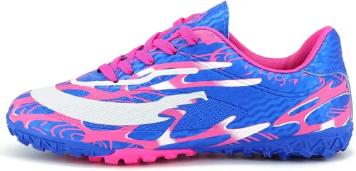 Vista 2 de Rhyme-Zeal Mens Soccer Shoes Athletic Turf Football Cleats Professional Indoor Outdoor Sneakers