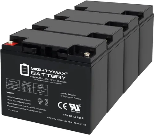 Vista 9 de Mighty Max Battery batería de repuesto 12 vatios 18AH SLA para Troy-Bilt - Generador de 8000 vatios