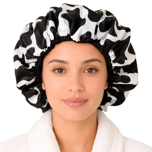 Vista 10 de Betty Dain Gorro de baño y ducha de nailon reutilizable, Blue Royale