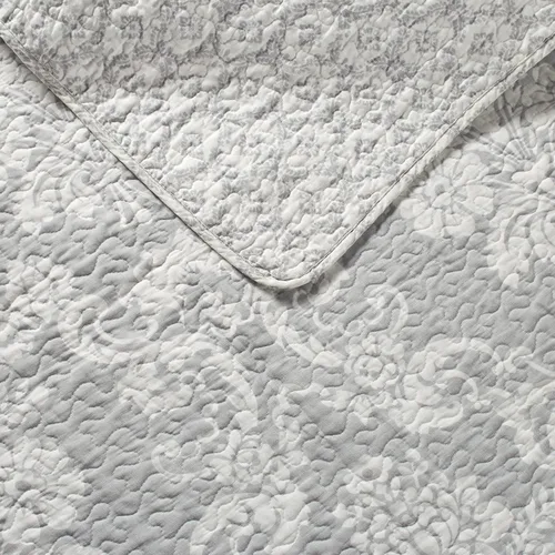 Vista 3 de Laura Ashley - Juego de edredón individual, ropa de cama reversible de algodón con funda a juego, decoración ligera del hogar, ideal para todas