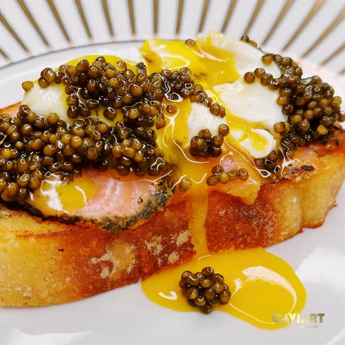 Vista 6 de Kaluga Sturgeon Caviar, Caviart Supreme Sturgeon Roe, Malossol 1 oz 0.99 oz