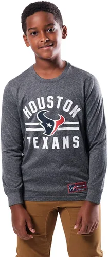 Vista 45 de Ultra Game Youth NFL - Camiseta de manga larga oficial de la NFL para jóvenes