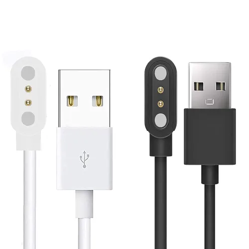 Vista 8 de Compatible con cargador Letsfit EW1, cable de carga USB magnético de repuesto, cable de carga compatible con Letsfit EW1 / ID207 Smartwatch /TOZO S2