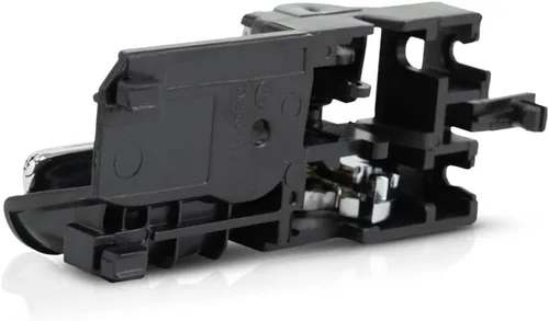 Vista 5 de Manija de puerta para Toyota Corolla 2003-2008 lado del conductor Interior Delantero Palanca cromada con botón de bloqueo de puerta