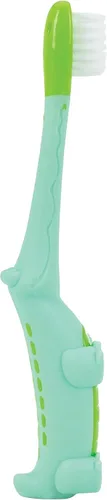 Vista 10 de Dr. Talbot's - Cepillo de dientes de entrenamiento para niños pequeños, paquete de 2 Elefante y cocodrilo
