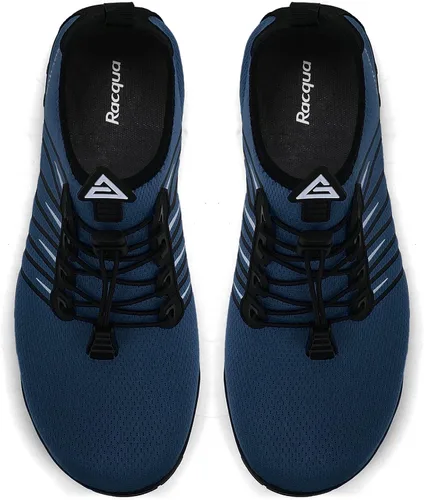 Vista 3 de Racqua Zapatos de agua de secado rápido, descalzos, acuáticos, deportes, playa, piscina, natación, surf, buceo, para hombres y mujeres