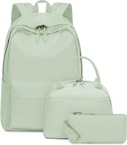 Vista 61 de Bluboon Juego de mochila para adolescentes, mochila escolar para niñas, lonchera y lápices, bolsas para estudiantes, 3 en 1