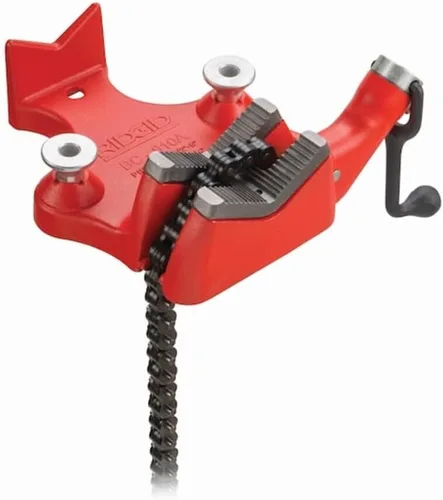 Vista 8 de RIDGID Tornillo de banco de tornillo superior modelo BC810 40215, tornillo de banco para tubería y tubería de 1/2 a 8 pulgadas y tornillo superior