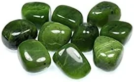 Vista 2 de Pachamama Essentials Jade verde - Piedra curativa - Cristal curativo 0.787-0.984 in (1)