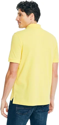 Vista 47 de Nautica playera polo clásica de mangas cortas, color sólido, para hombre