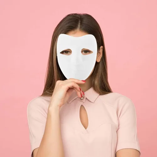 Vista 5 de NUOBESTY 5 máscaras faciales completas de papel en blanco pintables para Mardi Gras, mascarada, cosplay, 5