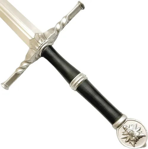 Vista 15 de Espada larga de caza de brujo de espuma medieval de 41 pulgadas para cosplay LARP disfraz Halloween