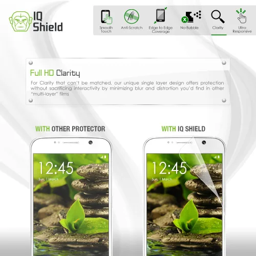 Vista 8 de IQ Shield LiQuidSkin - Protector de pantalla para Sony PSP 3000 HD (incluye protector de pantalla)