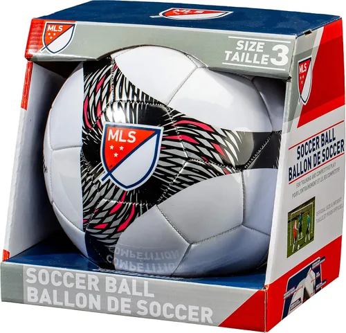 Vista 9 de Franklin Sports MLS Pro Vent Balón de Fútbol - Cubierta Suave - Balón de Fútbol de Tamaño y Peso Oficiales - Bomba de Aire Incluida