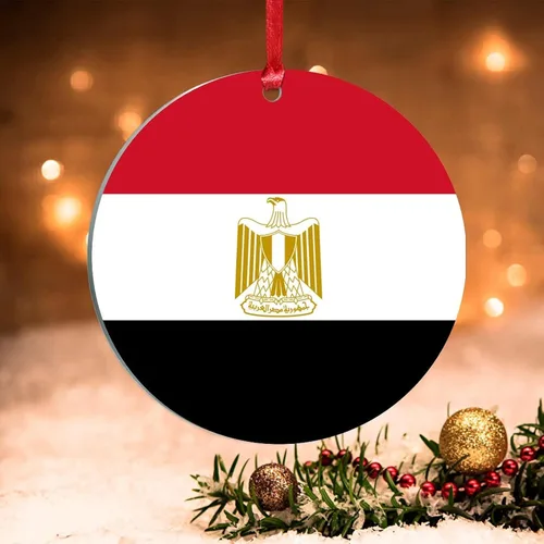 Vista 21 de Adornos de bandera de República Dominicana para árbol de Navidad, bandera nacional de República Dominicana, decoración de árbol de Navidad, recuerdo
