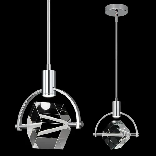 Vista 14 de Lámpara colgante de techo para isla de cocina, moderna mini luz colgante LED integrada, lámpara colgante de cristal en negro, dormitorio, comedor