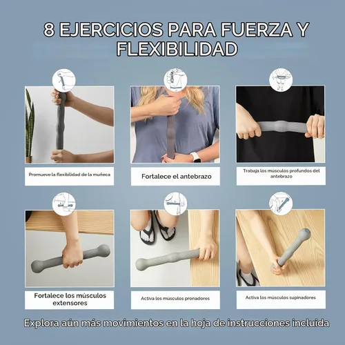 Vista 7 de PT Pro Entrenador de codo de tenis para terapia física, agarre texturizado