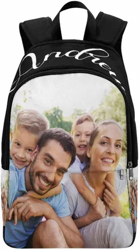 Vista 200 de Texto personalizado Elefante desgaste gafas mochila mochila mochila casual Daypack bolsa para mamá niñas, color86-4, Mochilas Daypack