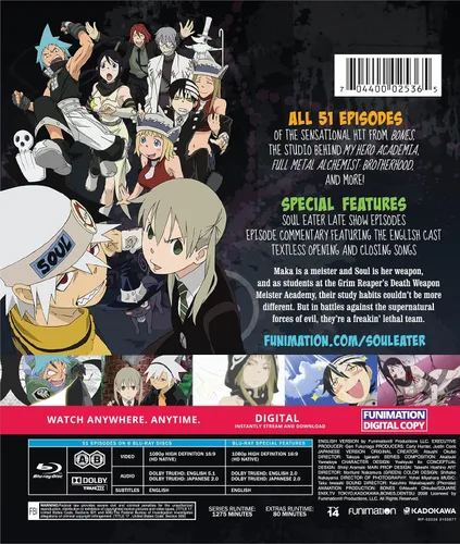 Vista 2 de Soul Eater The Complete Series Blu-ray
