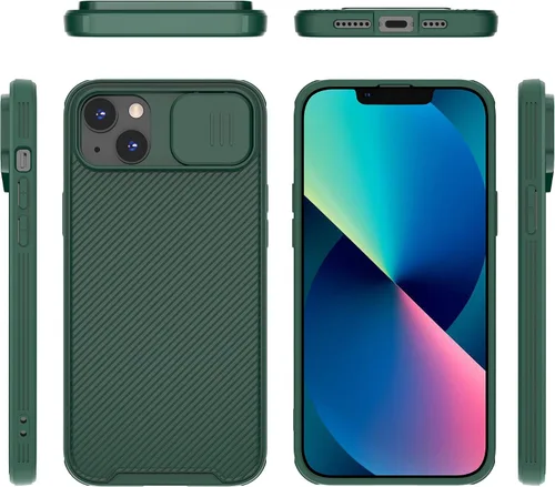 Vista 8 de Funda para iPhone 14 Plus compatible con Magsafe, iPhone 14 Plus funda de protección de cámara [compatible con cargador inalámbrico] con cubierta