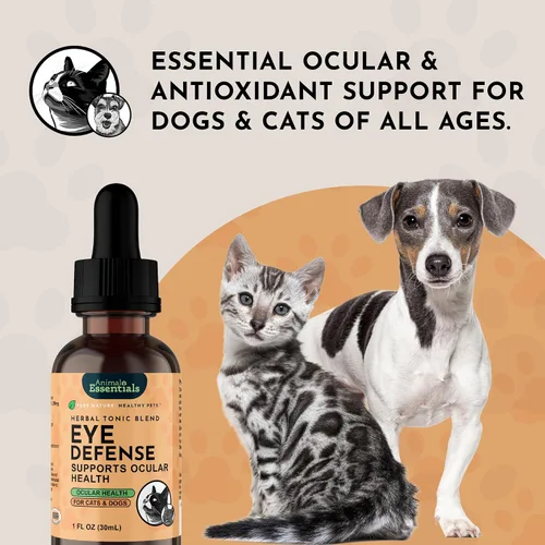 Vista 8 de Animal Essentials Defensa ocular para perros y gatos, soporte ocular - 1 fl oz