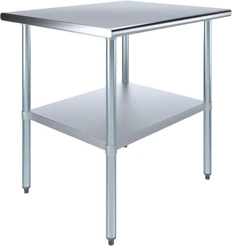 Vista 57 de Mesa de trabajo de acero inoxidable, mesa de metal