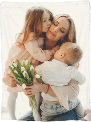 Vista 12 de Mantas personalizadas con fotos, mantas personalizadas con imágenes para mamá, adultos, bebés, padres, amigos, amantes, perros, mascotas