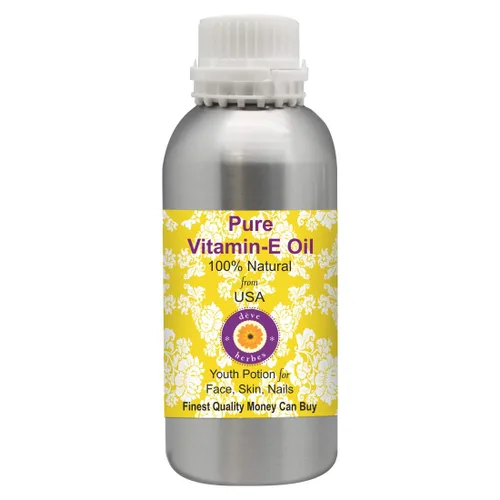 Vista 7 de Deve Herbes - Aceite de vitamina E puro de grado terapéutico natural, 0.16 onzas líquidas
