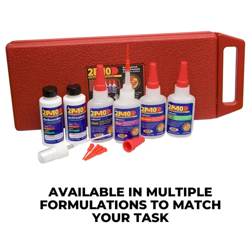 Vista 7 de FastCap Pegamento adhesivo profesional para madera mediano 2P-10, ideal para trabajos de madera, aplicación multiusos, 4000 PSI de tracción