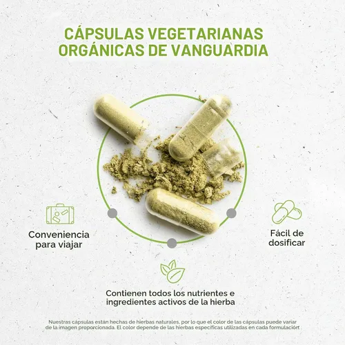 Vista 2 de Cacao 60 Cápsulas, 1000 mg, Cacao (Theobroma Cacao) Granos Crudos Secos (60 Cápsulas)