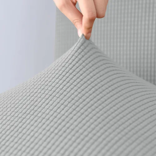 Vista 4 de Funda para futón sin brazos, funda elástica para sofá cama, protector elástico para sofá, fundas de sofá de alta elastano, a cuadros pequeños