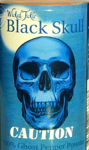 Vista 7 de Wicked Tickle Juego de regalo de chile en polvo, paquete de 4 – fantasma, fantasma ahumado, escorpión, sal de ajo habanero, botellas de 2 onzas