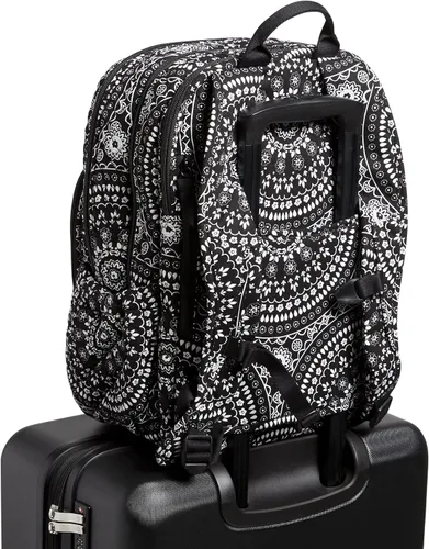 Vista 5 de Vera Bradley Mochila de algodón Xl Campus para mujer
