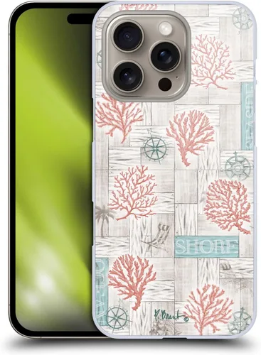 Vista 13 de Head Case Designs Funda rígida con licencia oficial de Paul Brent Agate Mermaid Coastal compatible con Apple iPhone 16 Pro