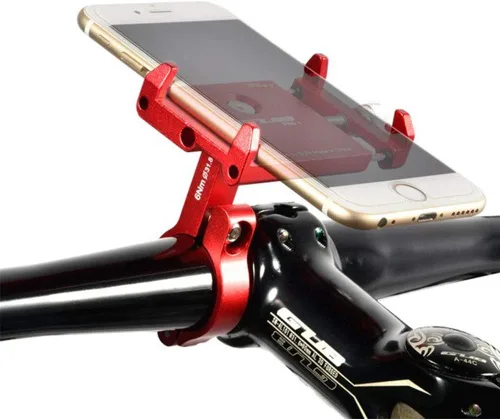 Vista 7 de GUB PRO1 Soporte universal para teléfono celular de aleación de aluminio para manillar de bicicleta de 3.5-6.2 pulgadas