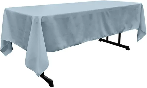 Vista 37 de New Creations Fabric & Foam Inc - Mantel rectangular de popelina de poliéster de 60 pulgadas de ancho por 120 pulgadas de largo. (Avocado)