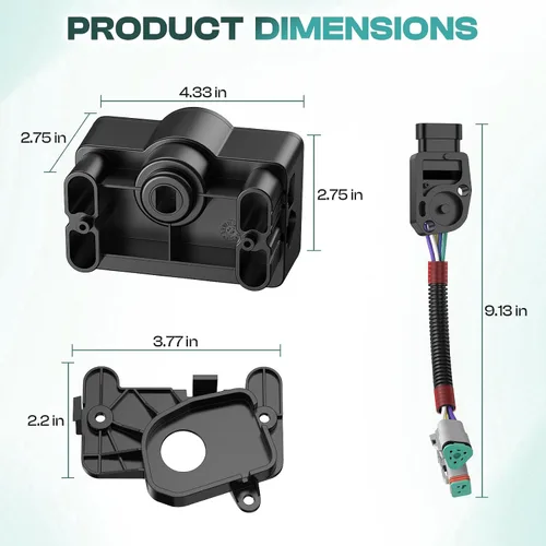 Vista 5 de Kit de conversión Drive-up de sensor de aceleración de carrito de golf a MCOR para Club Car Precedent Electric 2009-2011 con grupo de pedales de 2ª