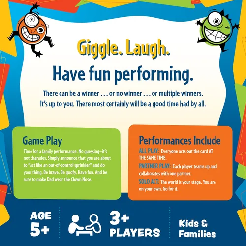 Vista 5 de ¡No me hagas reír! El juego reinventado de adivinanzas en grupo Hilarante para familias y niños Ganador de varios premios