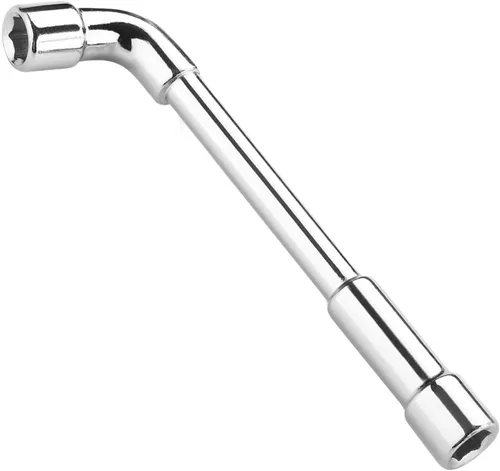Vista 16 de Auniwaig Llave hexagonal métrica en forma de L de 0.236 in, acero al cromo vanadio, codo de espejo cromado, soporte de broca de doble cabeza