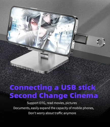 Vista 4 de Zoyuzan Cable Lightning macho a USB hembra OTG para Apple iPhone 11 12 Mini Max Pro XS XR SE2 7 8plus iPad Air3 A conector de tarjeta de memoria