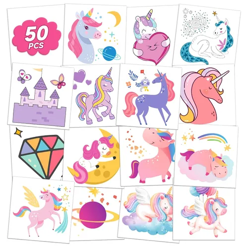 Vista 8 de EMOME 50 hojas de tatuajes temporales de mariposa para niñas, tatuajes envueltos individualmente para fiestas de cumpleaños de mariposas