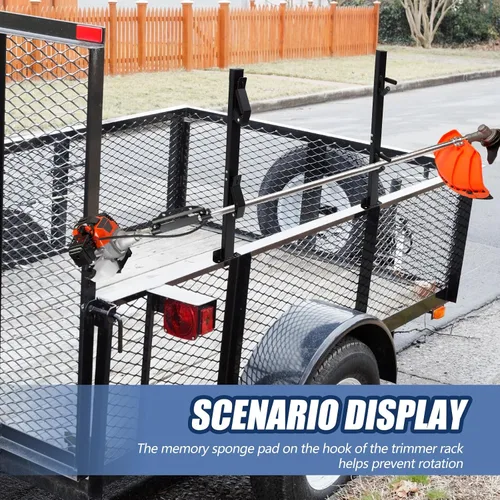 Vista 5 de Zonon Weed Eater Rack Carrier Rack Heavy Duty Trimmer Rack Heavy Duty Trimmer Rack Heavy Duty Rack Heavy Duty Rack Rack Rack Carrier Heavy Duty Rack