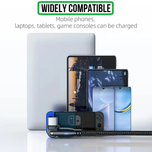 Vista 6 de TOP-UP Cable Carplay de coche para iPhone 16/15 (paquete de 2 unidades de 3.3 pies) y USB C a USB C cable de carga rápida de 6 pies 60 W